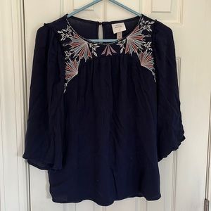 Knox rose peasant shirt